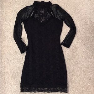 Free People Lace Mini Dress
